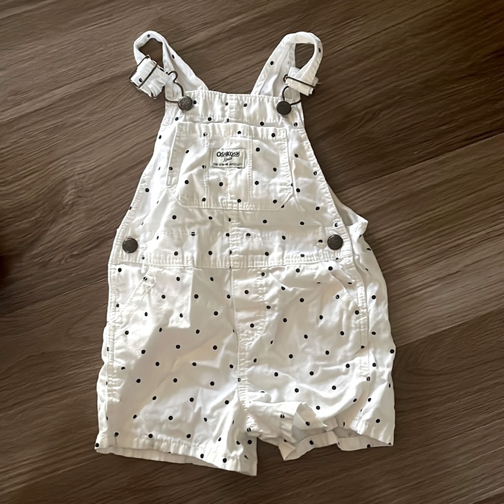LNC, OSH KOSH overall shorts—size 3T